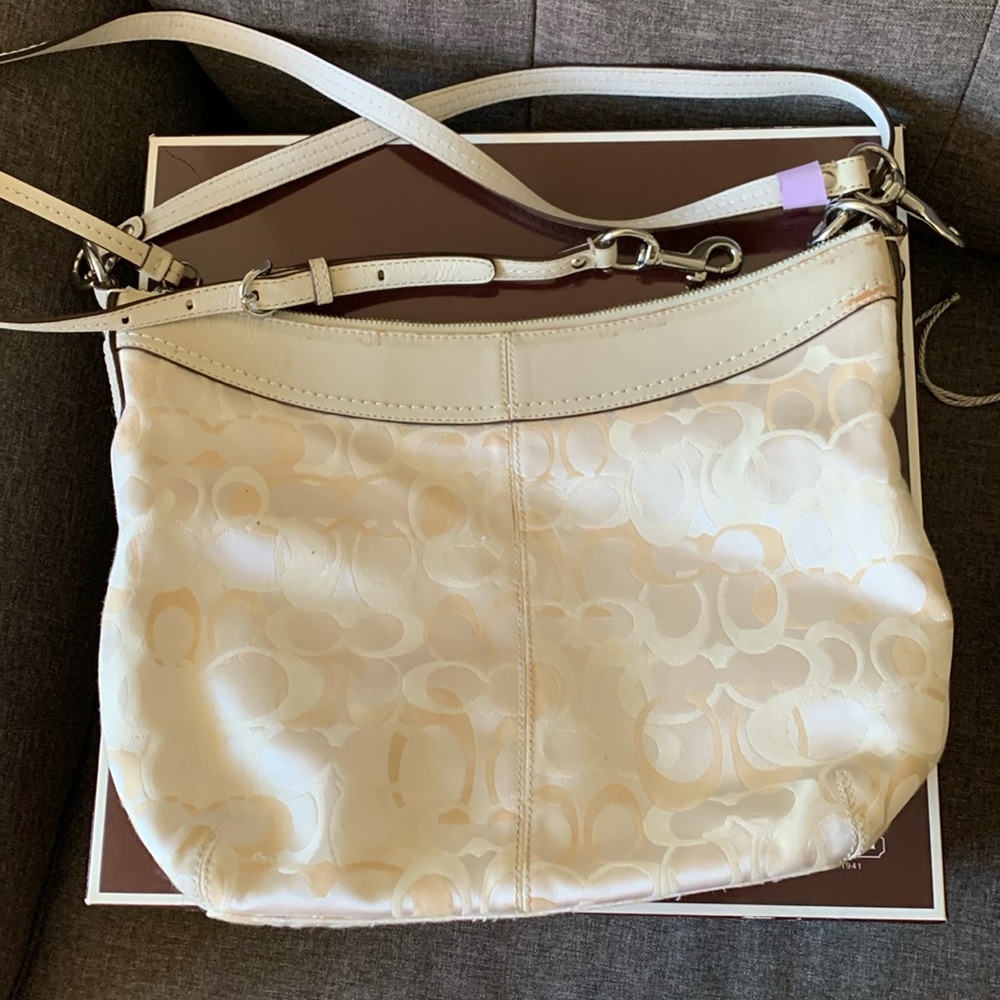 White Coach Purse Bag